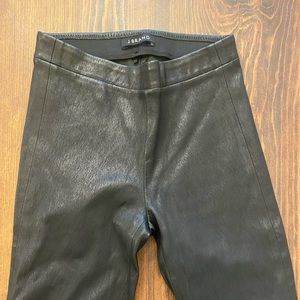 New with out tags J brand XS black leather Edita leggings